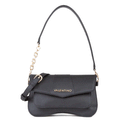 Borsa Donna a Spalla con Tracolla VALENTINO BAGS linea Unika Colore Nero Stampa Saffiano