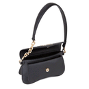 Borsa Donna a Spalla con Tracolla VALENTINO BAGS linea Unika Colore Nero Stampa Saffiano