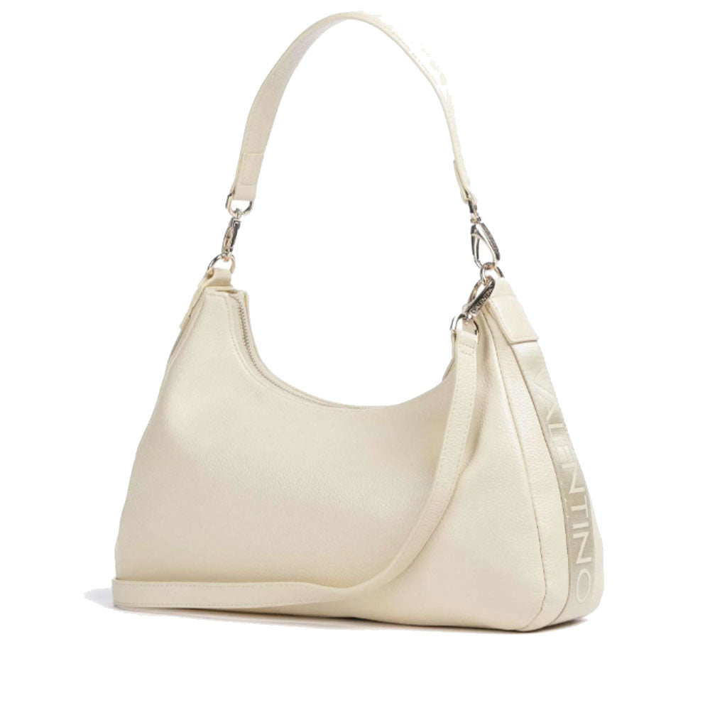 Borsa Donna Hobo a Spalla VALENTINO BAGS linea Twig Re Colore Ecru