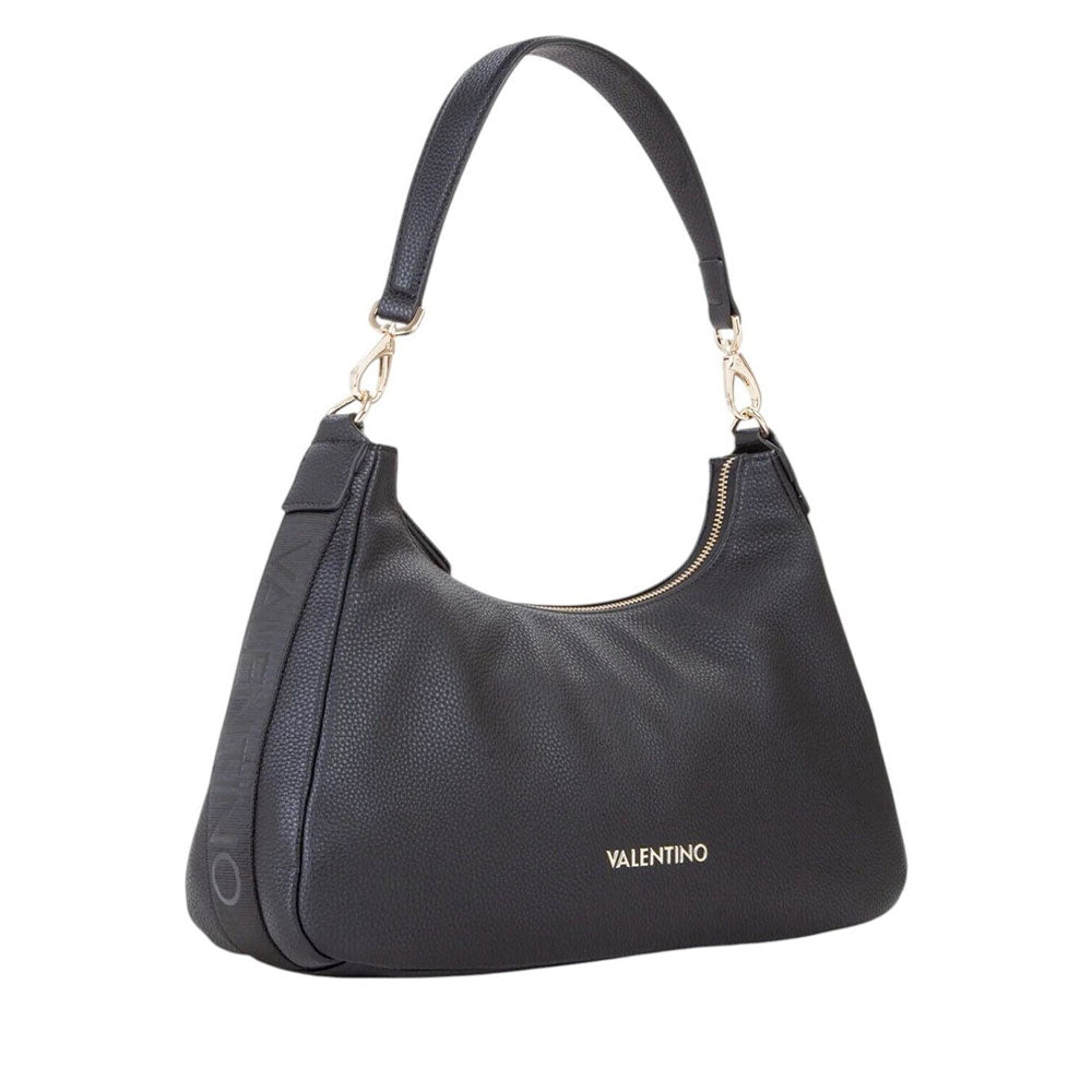 Borsa Donna Hobo a Spalla VALENTINO BAGS linea Twig Re Colore Nero