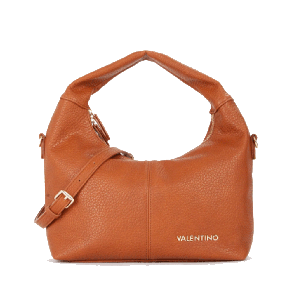 Borsa Donna a Spalla VALENTINO BAGS linea Stem Re colore Cuoio Misura Piccola