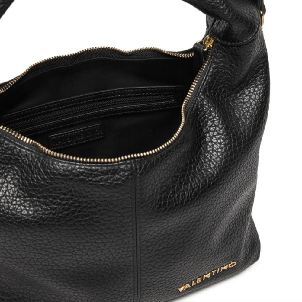 VALENTINO BAGS Damen Umhängetasche Stem Re Linie Schwarze Farbe Kleine Größe