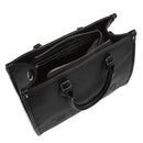 Damenhandtasche mit Schultergurt VALENTINO BAGS Rised Re Linie Schwarze Farbe