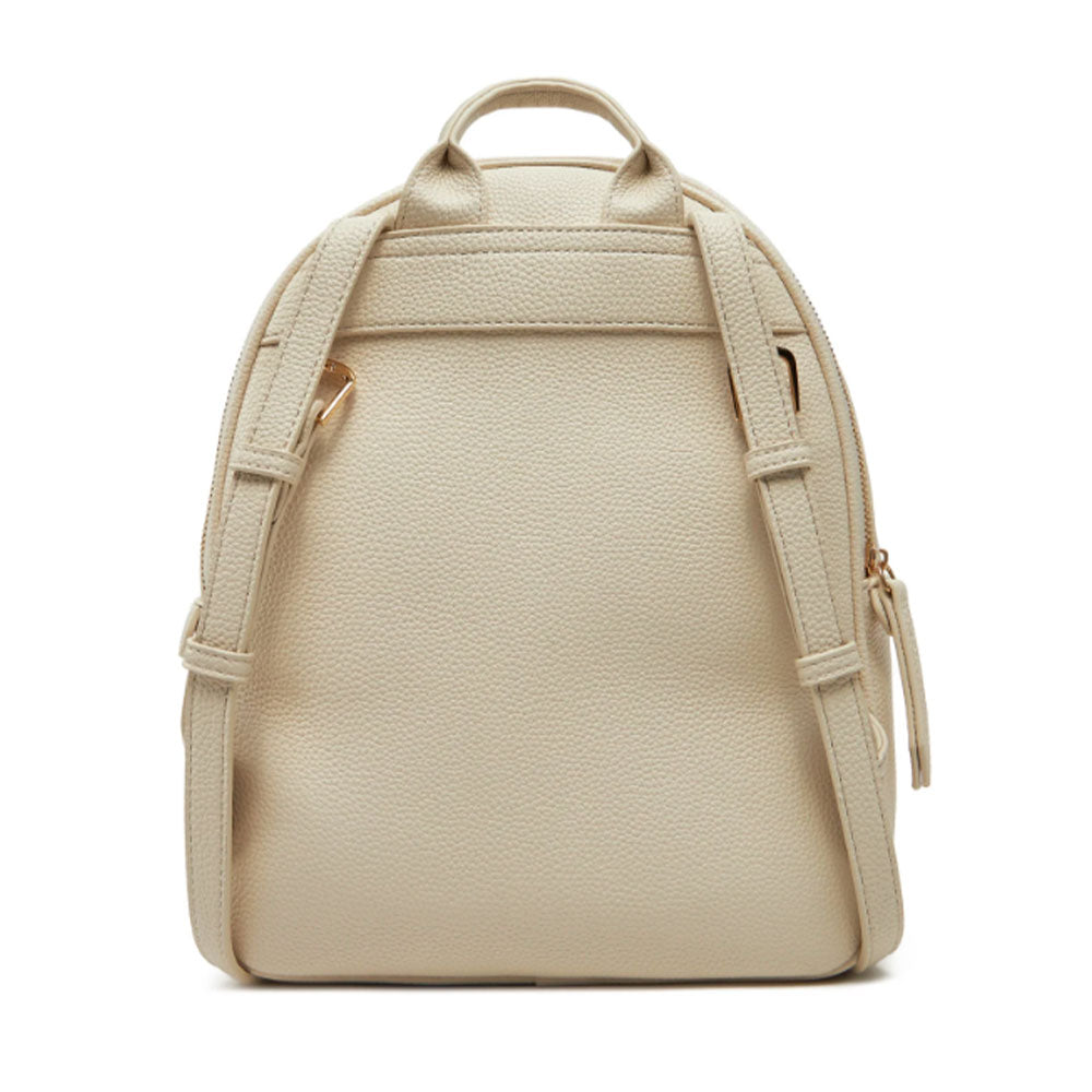 VALENTINO BAGS Damen Rucksack Rised Re Linie Ecru Farbe Kleine Größe