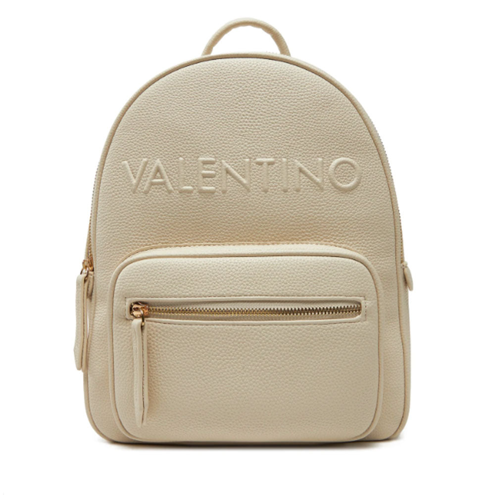 Zaino Donna VALENTINO BAGS linea Rised Re Colore Ecru Misura Piccola