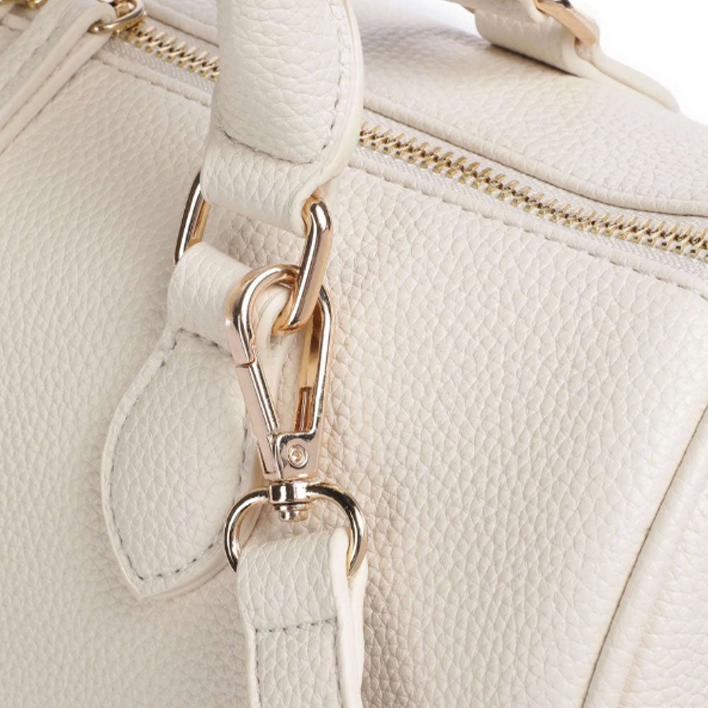 Borsa Donna a Mano a Bauletto VALENTINO BAGS linea Rised Re Colore Ecru Misura Grande