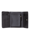 Portafoglio Donna Piccolo VALENTINO BAGS Chiuso con Bottone Linea Rised Re Colore Nero