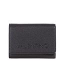 Portafoglio Donna Piccolo VALENTINO BAGS Chiuso con Bottone Linea Rised Re Colore Nero