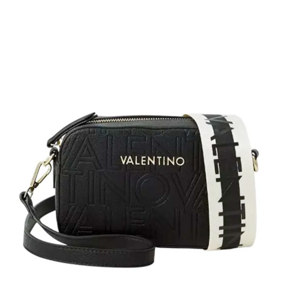 Borsa Donna a Tracolla Camer Bag VALENTINO BAGS linea Pansy colore Nero