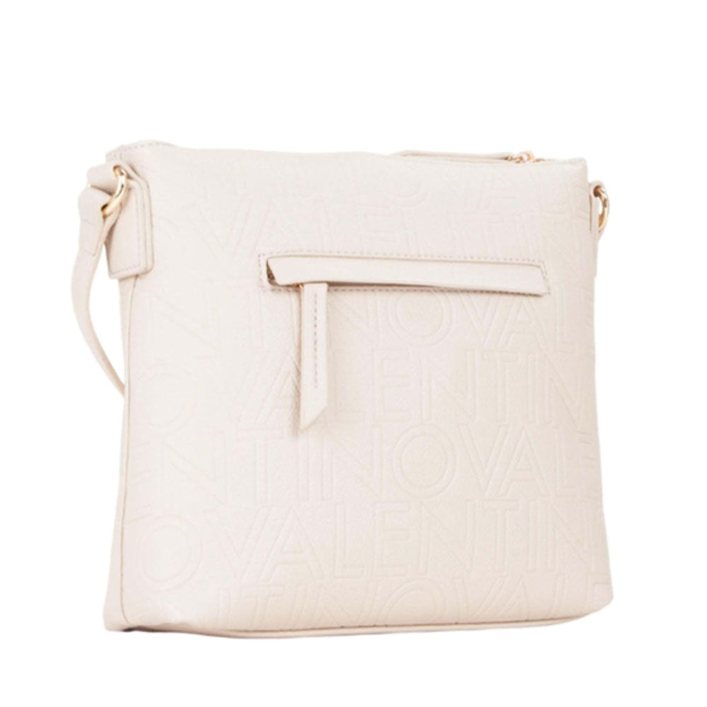 VALENTINO BAGS Pansy Linie 
Damen Umhängetasche Bandolier in Ecru Farbe
