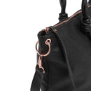 Women's Black Shoulder Tote Bag VALENTINO BAGS Scarlett Re