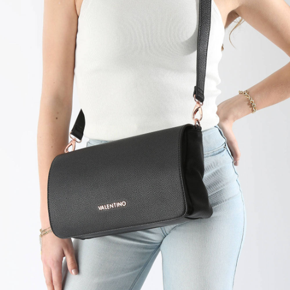 Borsa Donna a Spalla VALENTINO BAGS linea Scarlett Re Colore Nero