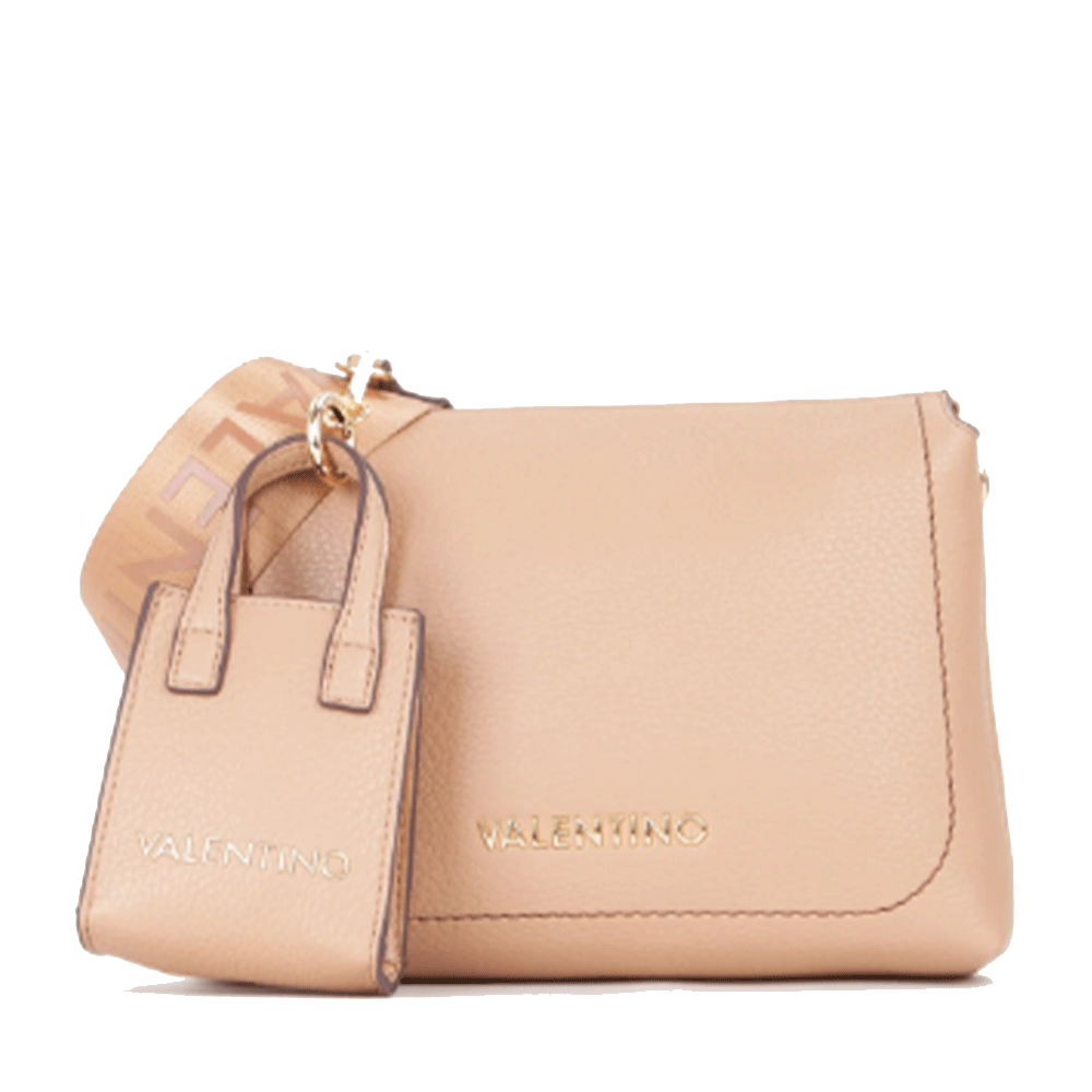 Borsa Donna a Tracolla VALENTINO BAGS linea Samantha Colore Beige