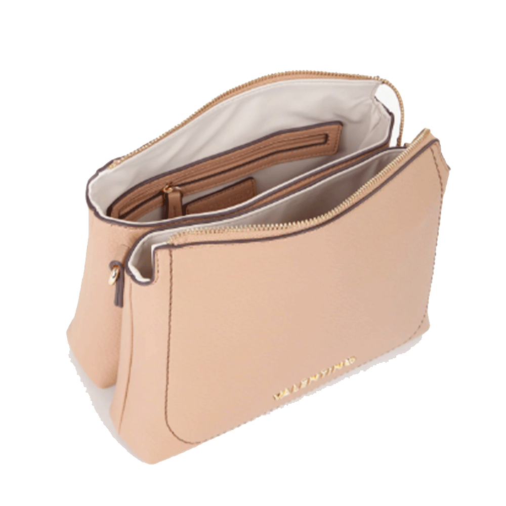 Borsa Donna a Tracolla VALENTINO BAGS linea Samantha Colore Beige