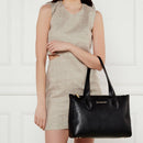 Women's Black Shopper Shoulder Bag VALENTINO BAGS Sunshine Re
