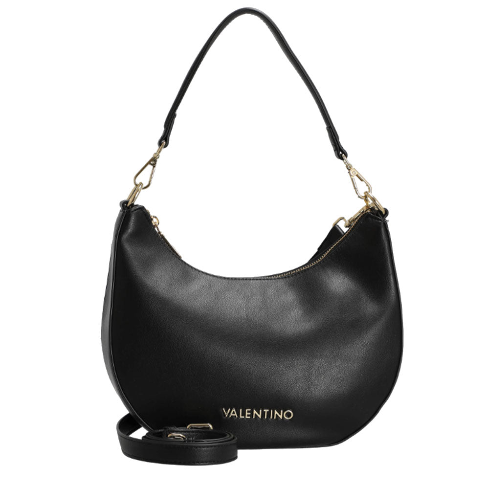 Damen Hobo Umhängetasche VALENTINO BAGS Sunshine Re Linie Schwarz Farbe