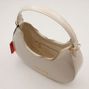 Damen-Beuteltasche VALENTINO BAGS Modell Shelby aus Lackleder in Ecru