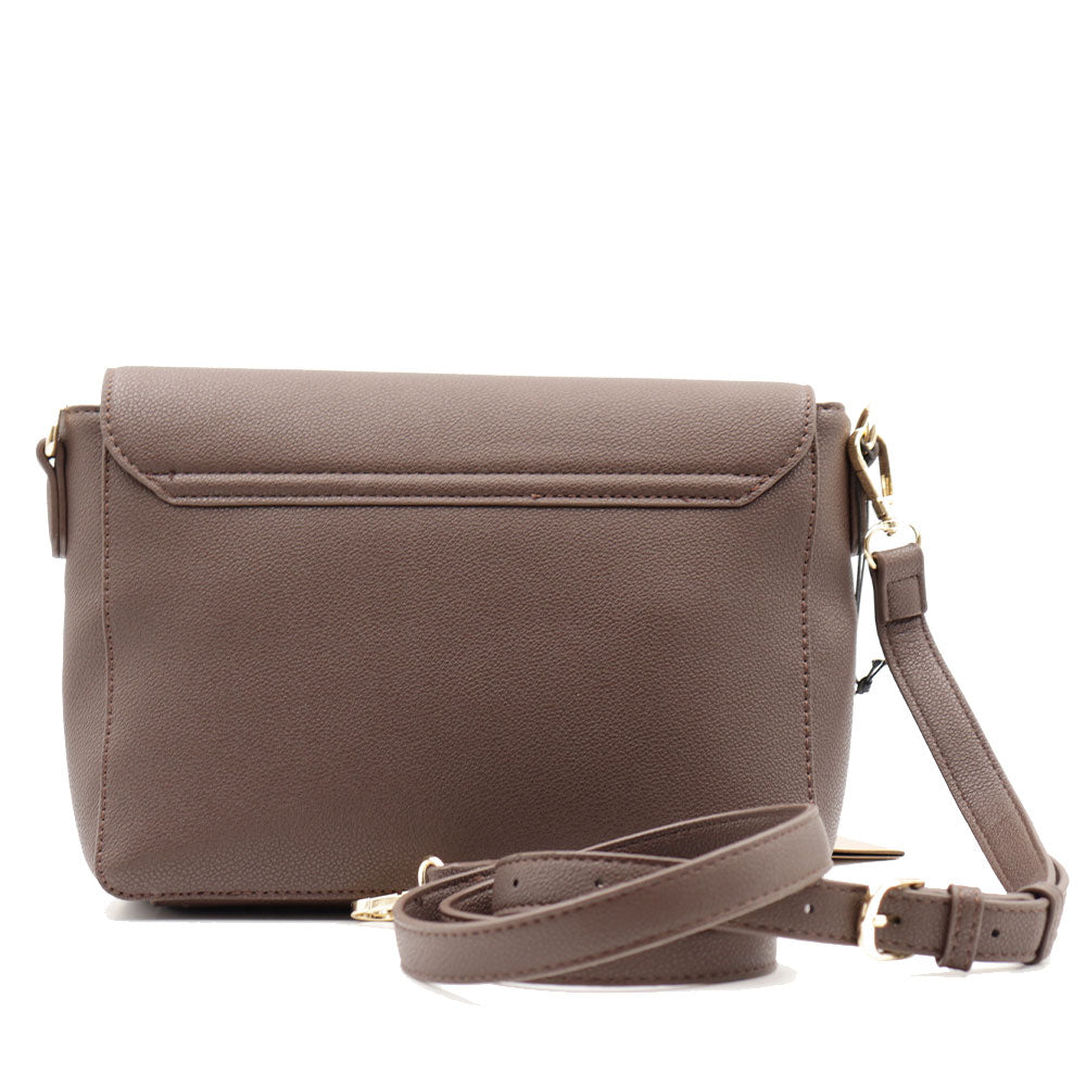 Damen-Umhängetasche VALENTINO BAGS Modell Foxy Re in Dunkelbraun