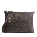 Women's Dark Brown and Natural Crossbody Bag VALENTINO BAGS Regina Re