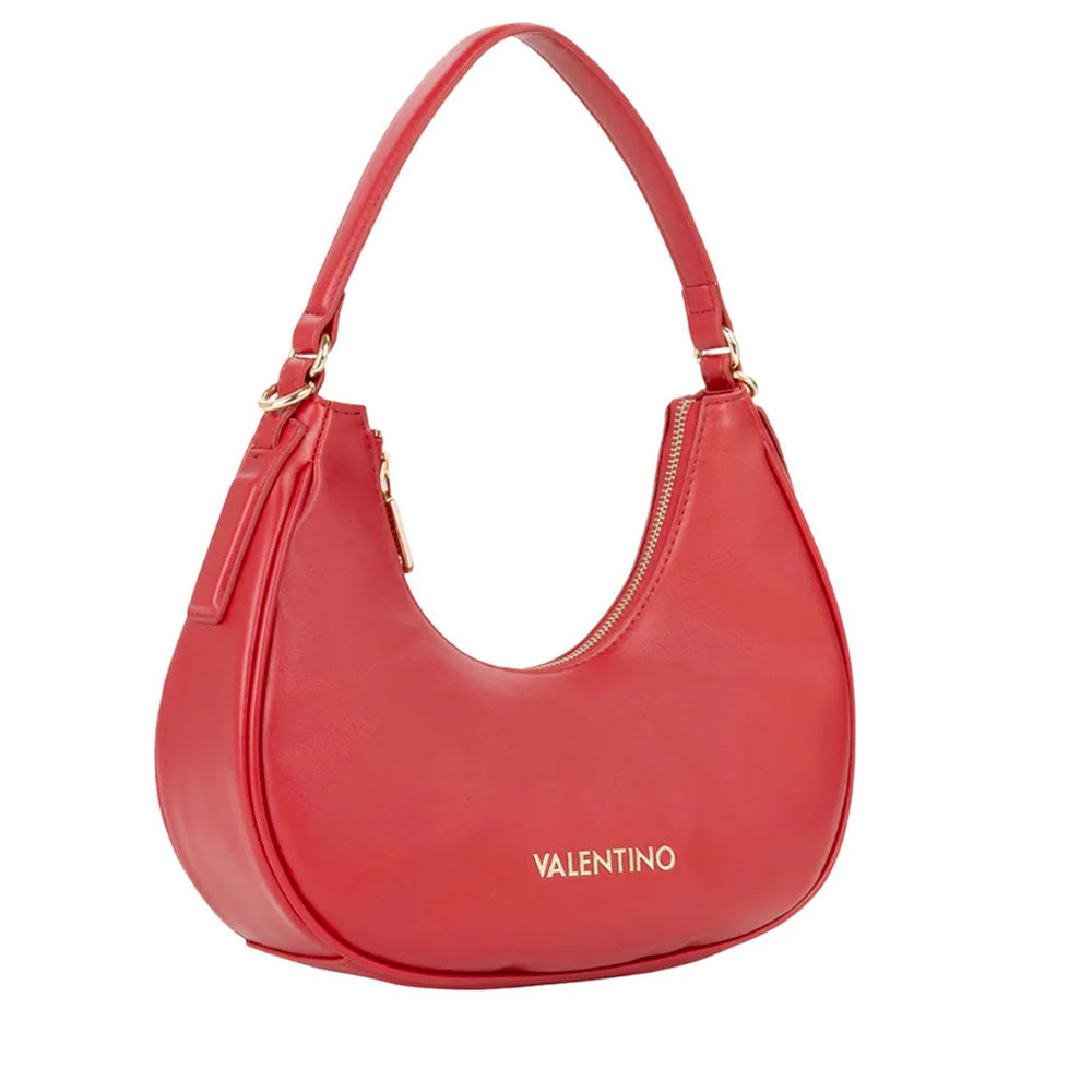 Borsa Donna Hobo a Spalla con Tracolla VALENTINO BAGS linea Clio Re Colore Rubino