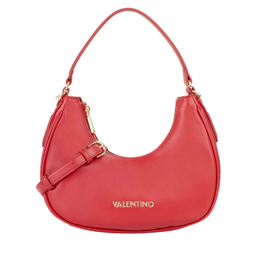 Borsa Donna Hobo a Spalla con Tracolla VALENTINO BAGS linea Clio Re Colore Rubino