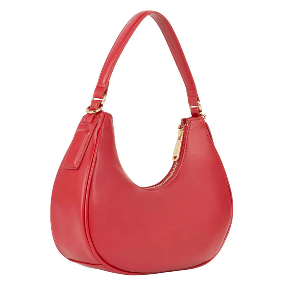 Borsa Donna Hobo a Spalla con Tracolla VALENTINO BAGS linea Clio Re Colore Rubino
