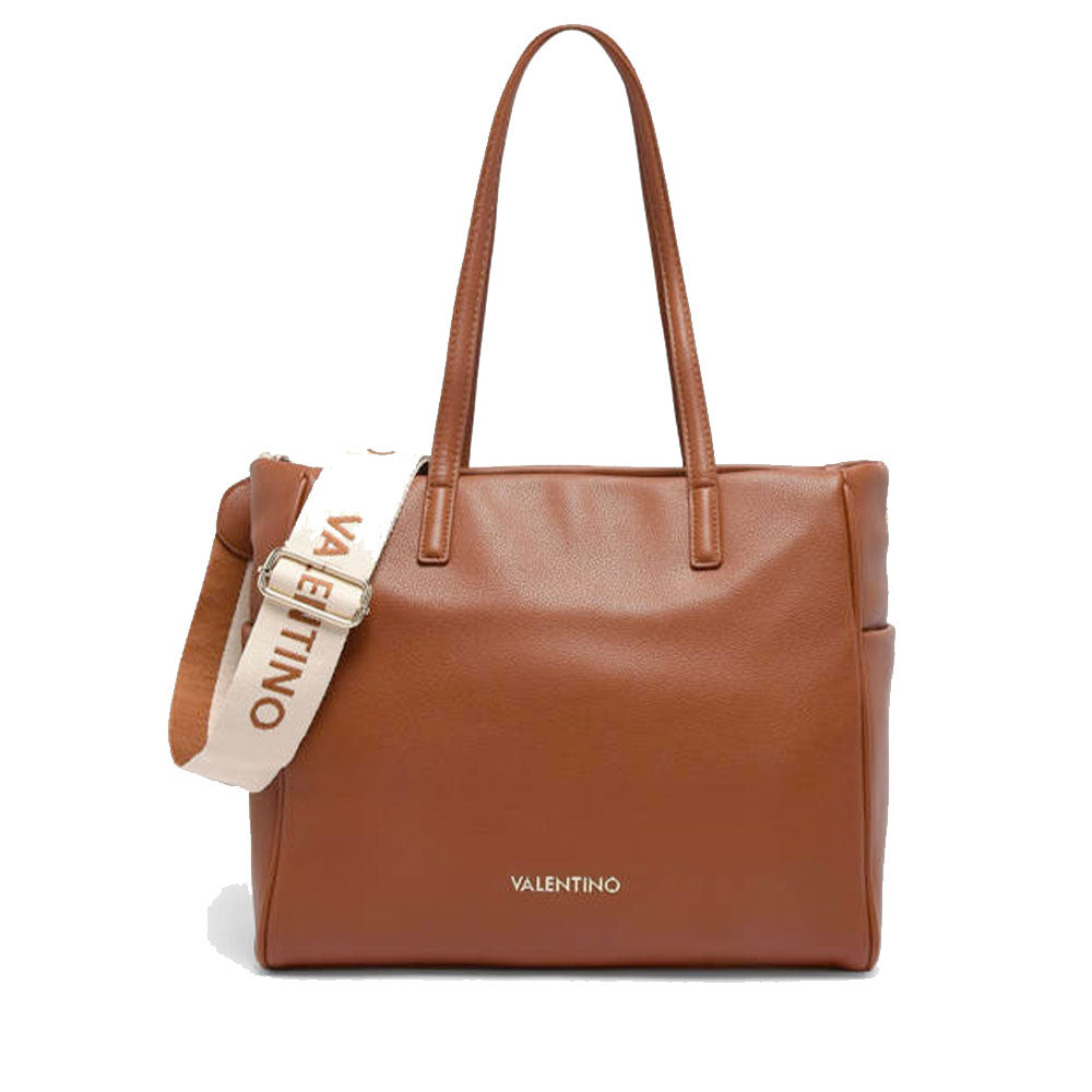 Borsa Donna Shopper a Spalla VALENTINO BAGS linea Doris Re Colore Cuoio