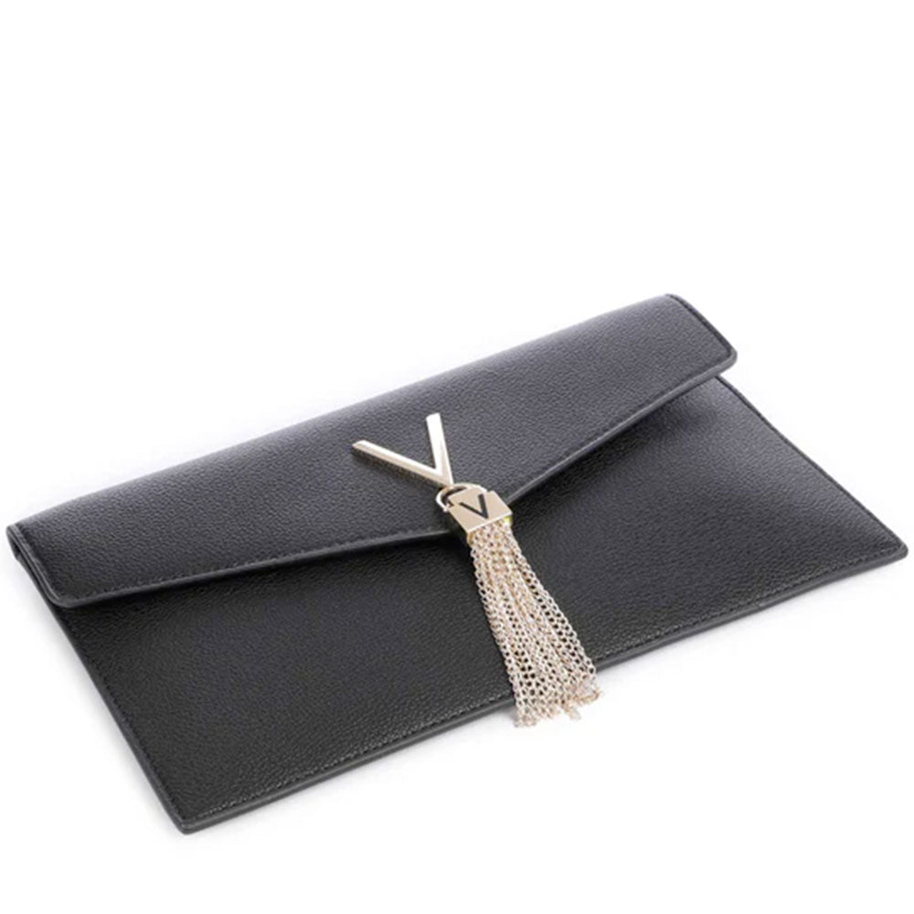 Borsa Donna Piatta a Tracolla VALENTINO BAGS linea Luxe Colore Nero