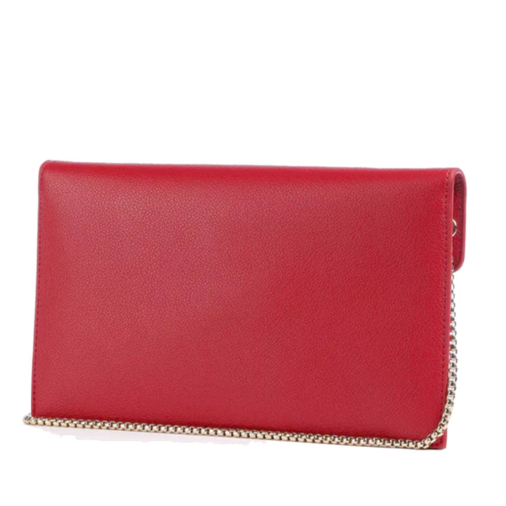 Borsa Donna Piatta a Tracolla VALENTINO BAGS linea Luxe Colore Rubino