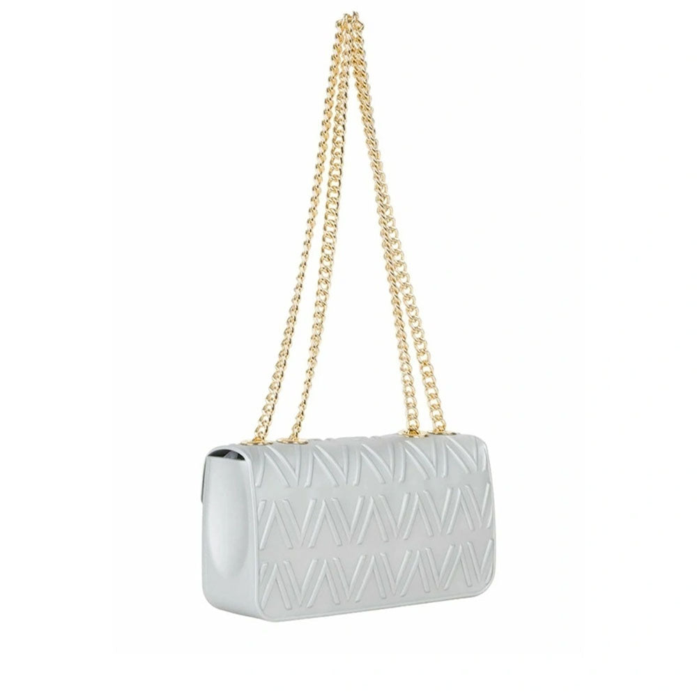 Damen-Schultertasche VALENTINO BAGS Modell Bubble in Silber