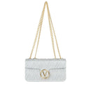 Damen-Schultertasche VALENTINO BAGS Modell Bubble in Silber