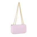 Damen-Schultertasche VALENTINO BAGS Modell Bubble in Puderrosa