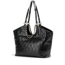 Women's Black Shoulder Tote Bag VALENTINO BAGS Crystelle