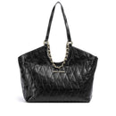 Women's Black Shoulder Tote Bag VALENTINO BAGS Crystelle