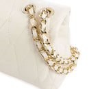 Borsa Donna a Tracolla VALENTINO BAGS linea Crystelle Colore Ecru