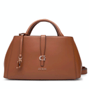 Borsa Donna a Mano GUESS Linea Carrie Colore Cognac