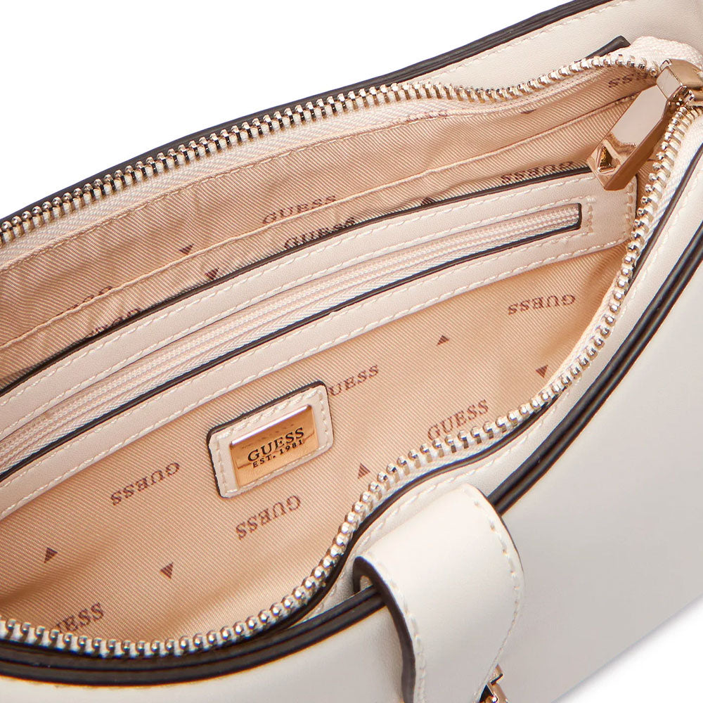 Borsa Donna a Spalla GUESS Linea Carrie Colore Stone