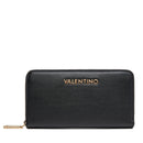 Portafoglio Donna VALENTINO BAGS Zip Around Linea Jasmin Colore Nero Misura Grande