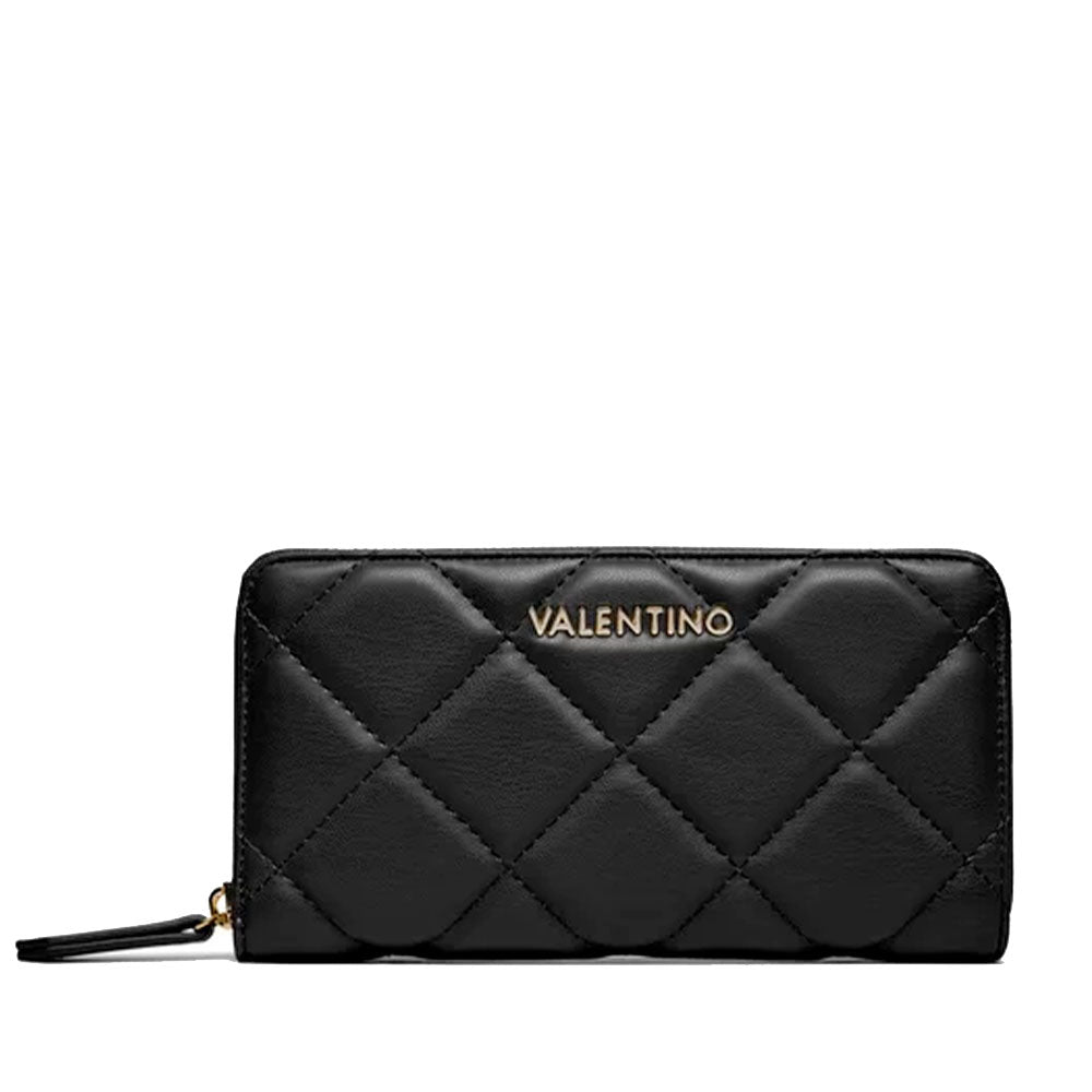 Portafoglio Donna VALENTINO BAGS Chiuso con Zip Linea Ocarina Colore Nero