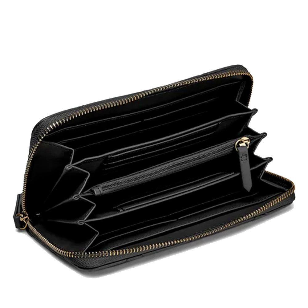 Portafoglio Donna VALENTINO BAGS Chiuso con Zip Linea Ocarina Colore Nero