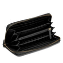 Portafoglio Donna VALENTINO BAGS Chiuso con Zip Linea Ocarina Colore Nero