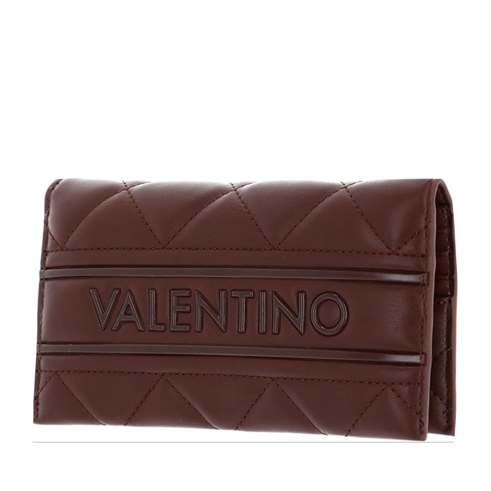 Portafoglio Donna VALENTINO BAGS Chiuso con Bottone Linea Ada Colore Caffè