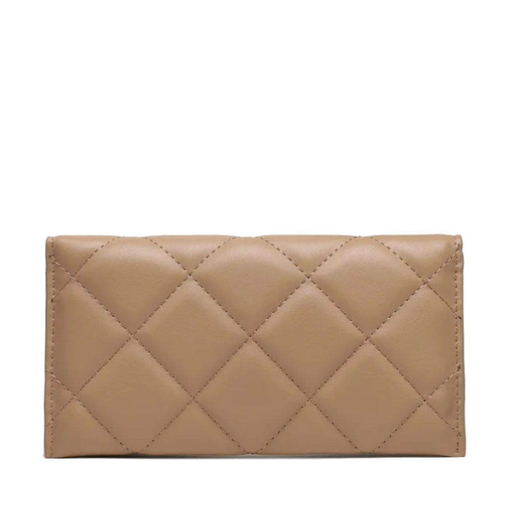 Portafoglio Donna VALENTINO BAGS Chiuso con Bottone Linea Ada Colore Beige