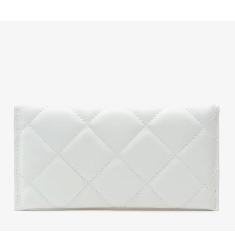 Portafoglio Donna VALENTINO BAGS Chiuso con Bottone Linea Ada Colore Bianco