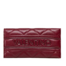 Women's Burgundy Snap Button Wallet VALENTINO BAGS Ada