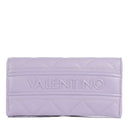 Portafoglio Donna VALENTINO BAGS Chiuso con Bottone Linea Ada Colore Lilla