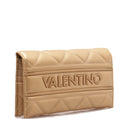 Women's Gold Wallet VALENTINO BAGS Ada with Snap Button Closure