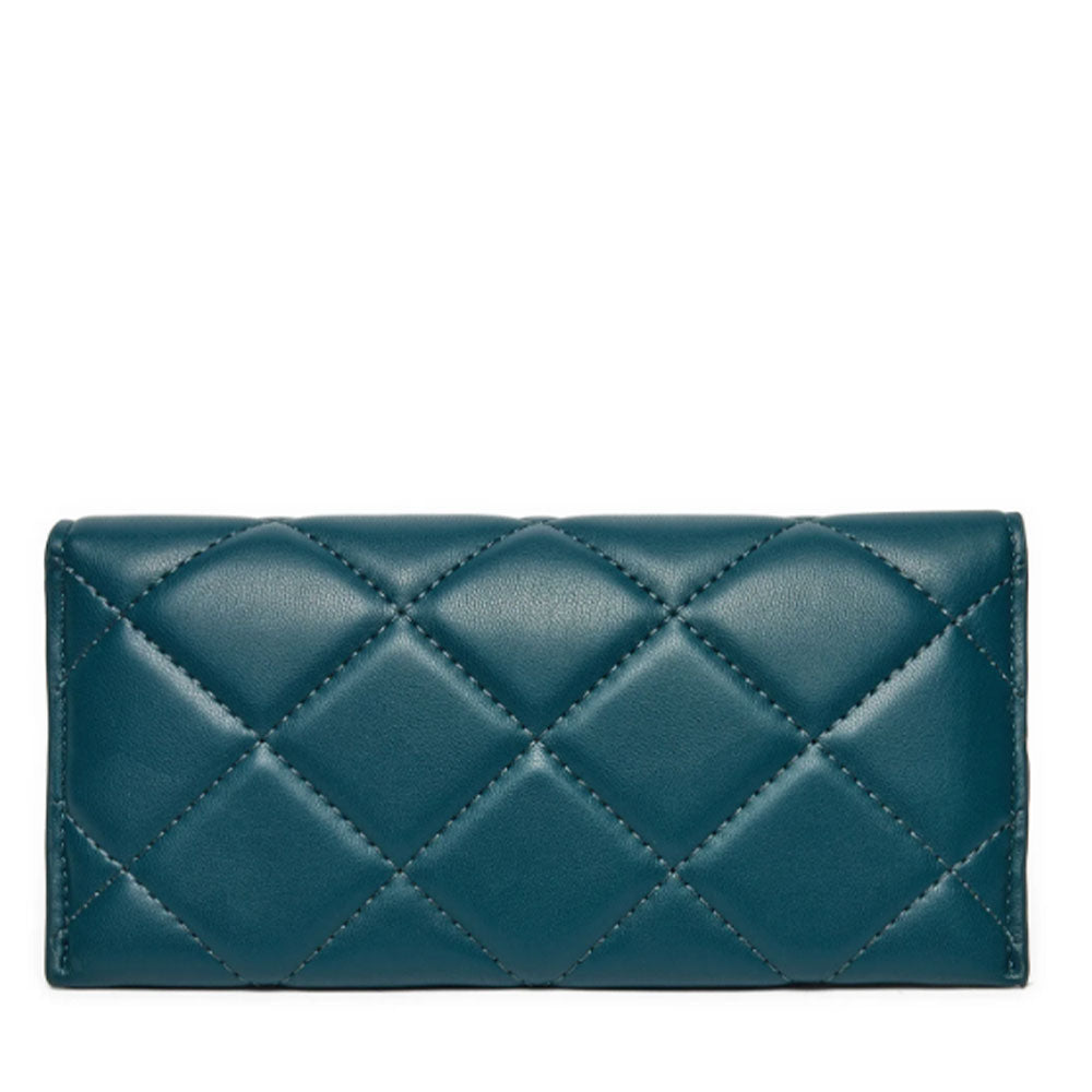 Portafoglio Donna VALENTINO BAGS Chiuso con Bottone Linea Ada Colore Ottanio