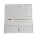 VALENTINO BAGS Ada Linie 
Damen Geldbörse geschlossen mit Knopf in Pearl Color
