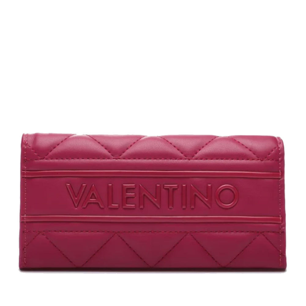 Portafoglio Donna VALENTINO BAGS Chiuso con Bottone Linea Ada Colore Malva